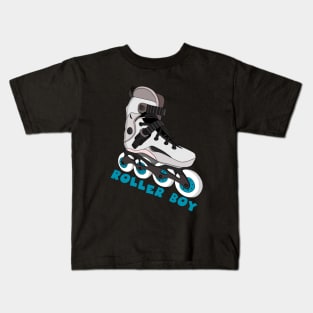 Roller Boy Kids T-Shirt